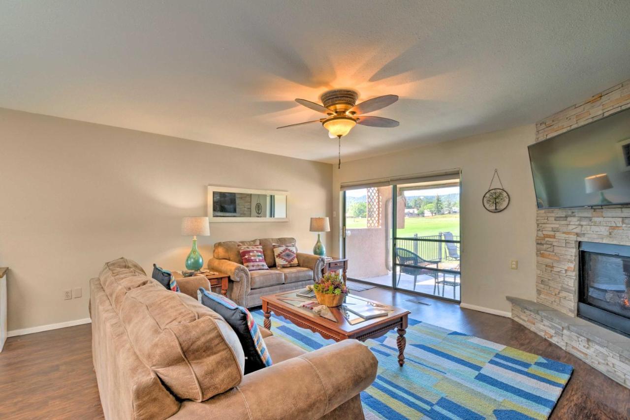 Bright Ruidoso Condo With Deck And Golf Course Views! Εξωτερικό φωτογραφία
