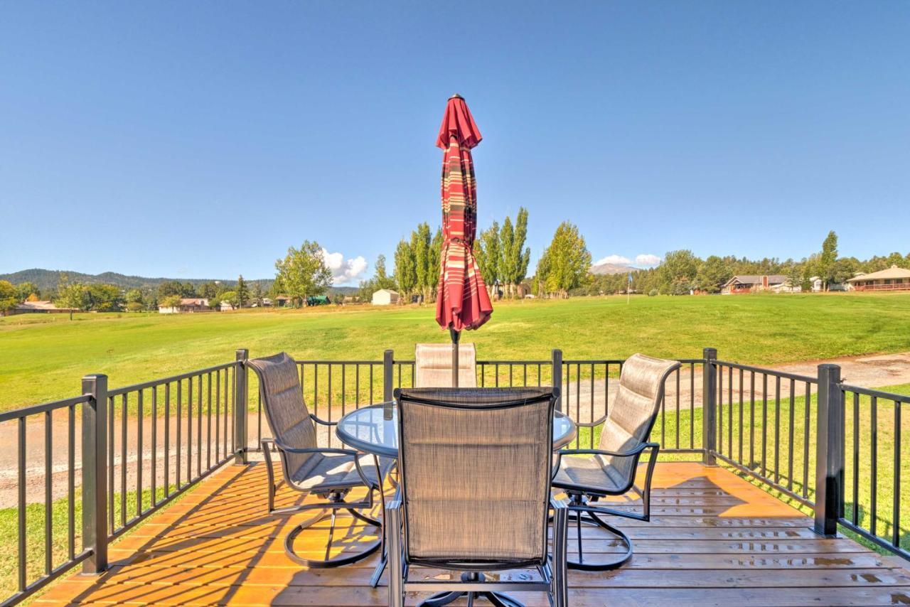 Bright Ruidoso Condo With Deck And Golf Course Views! Εξωτερικό φωτογραφία